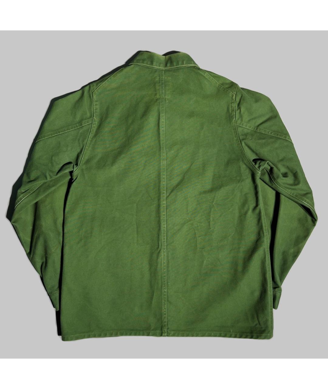 VISVIM Зеленая хлопковая куртка, фото 2