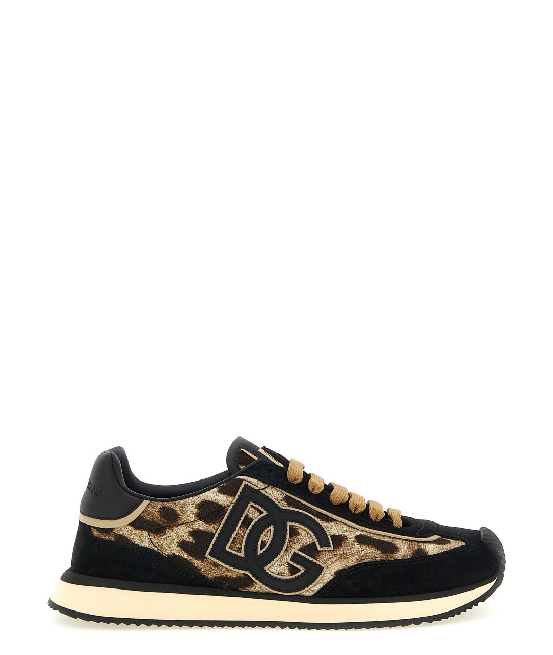 DOLCE&GABBANA Мульти текстильные кроссовки, фото 1