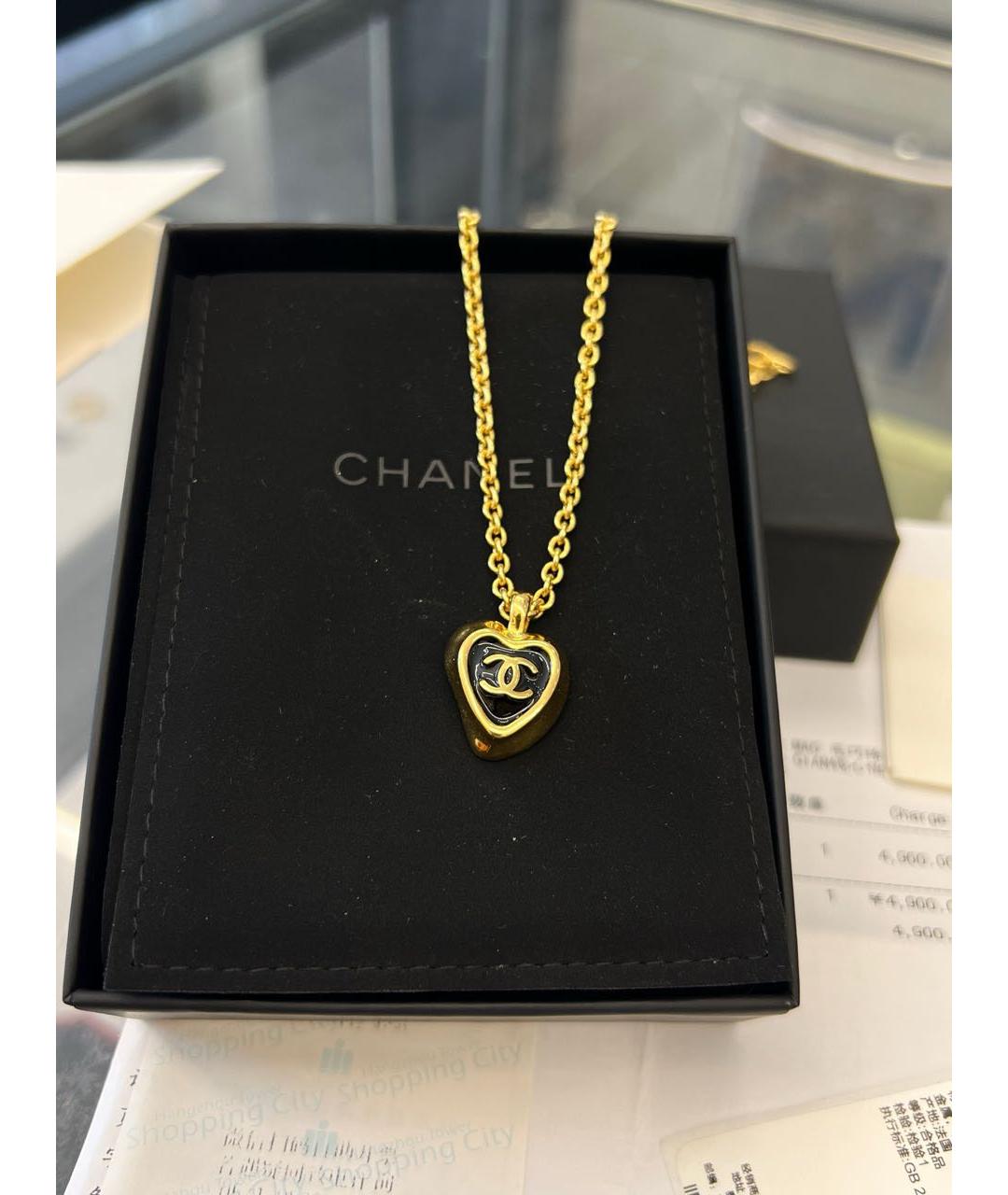 CHANEL Золотое колье, фото 7