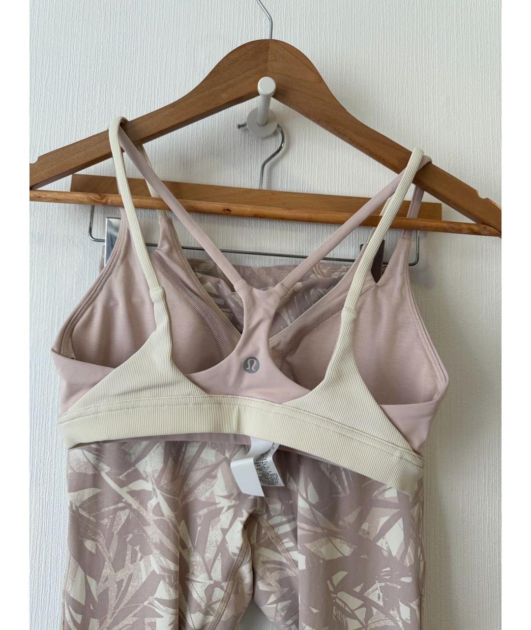 Lululemon Розовый нейлоновый спортивные костюмы, фото 3