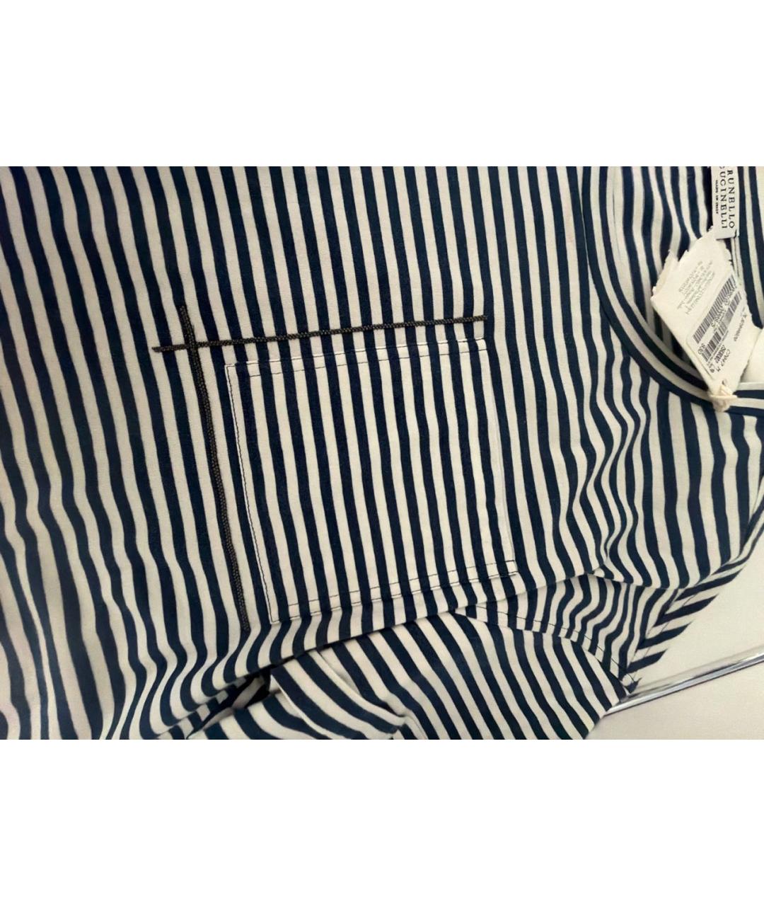 BRUNELLO CUCINELLI Мульти хлопковая футболка, фото 4