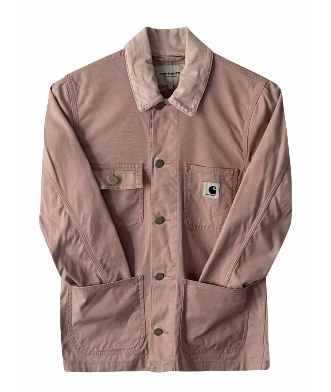 CARHARTT WIP Розовая хлопковая куртка, фото 6