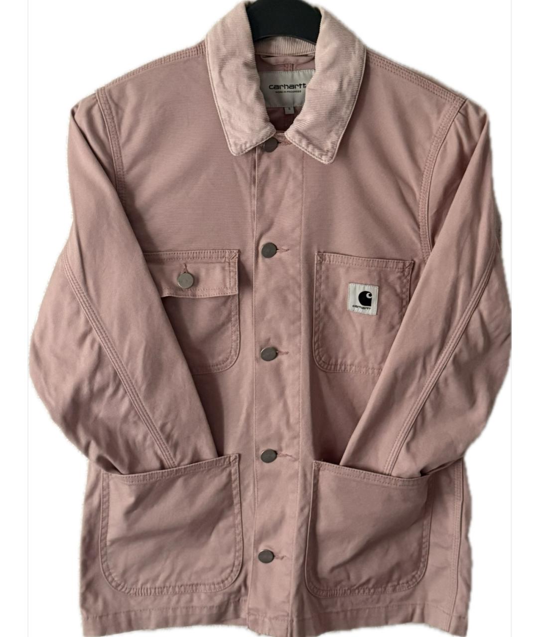 CARHARTT WIP Розовая хлопковая куртка, фото 5