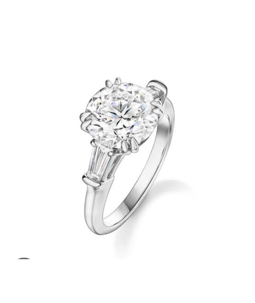 Harry Winston Серебряное платиновое кольцо, фото 6