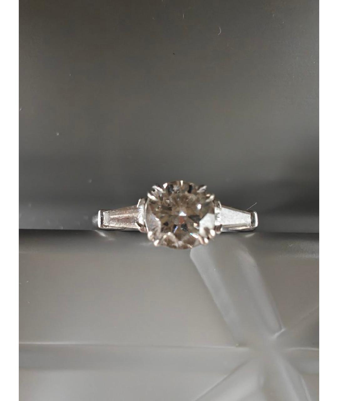 Harry Winston Серебряное платиновое кольцо, фото 2