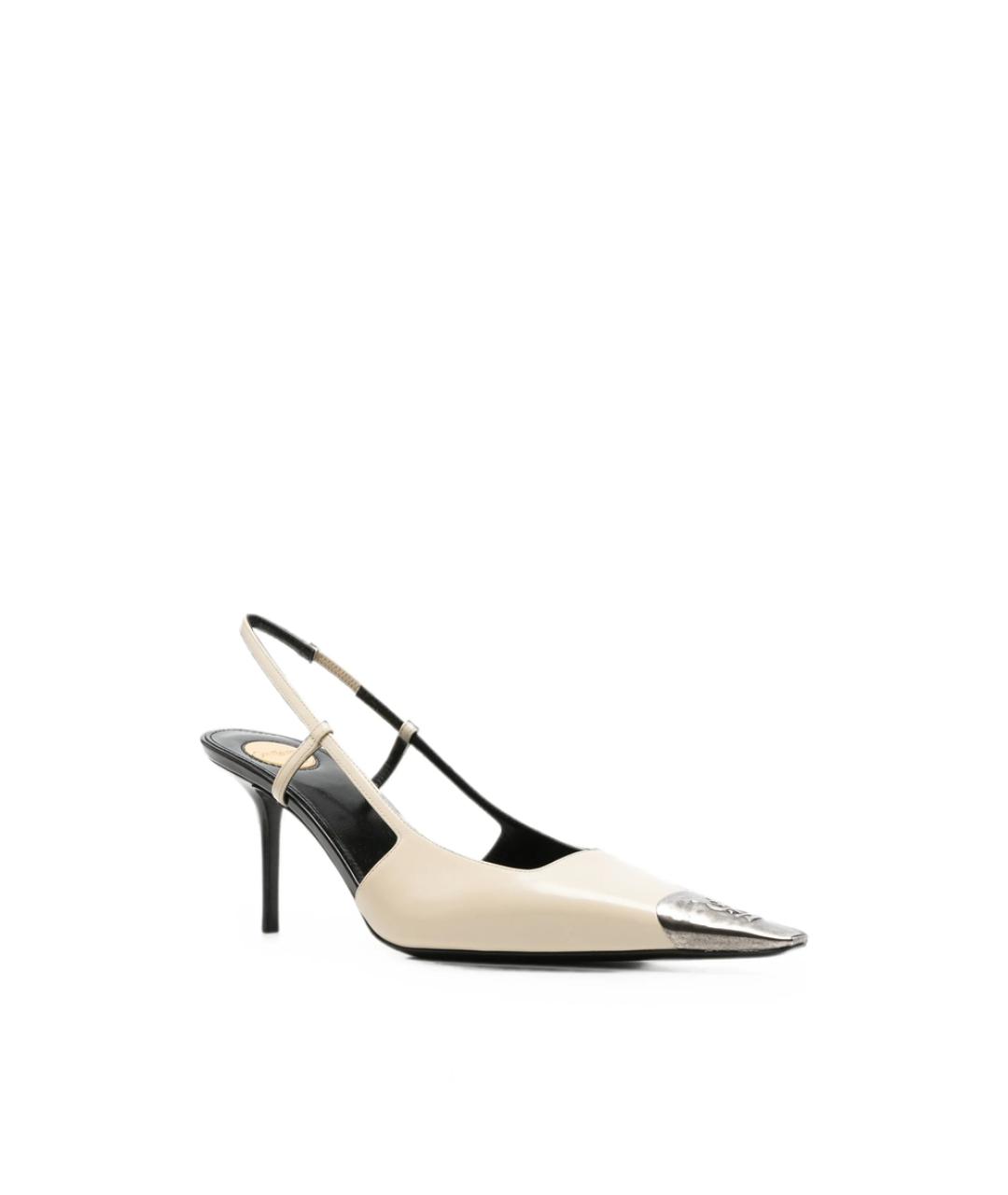 SAINT LAURENT Кожаные туфли, фото 4