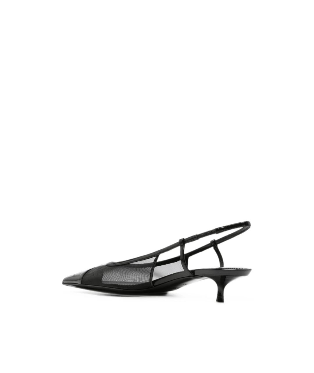 SAINT LAURENT Черные туфли, фото 2