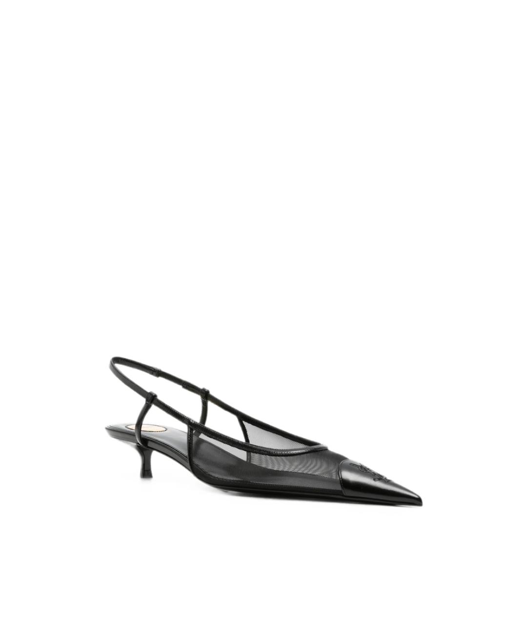 SAINT LAURENT Черные туфли, фото 3