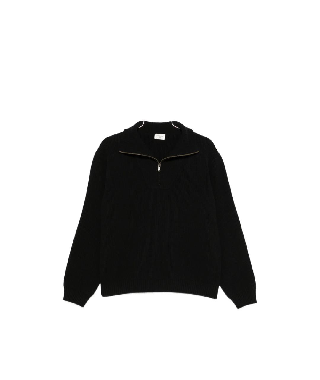 SAINT LAURENT Черный шерстяной джемпер / свитер, фото 1