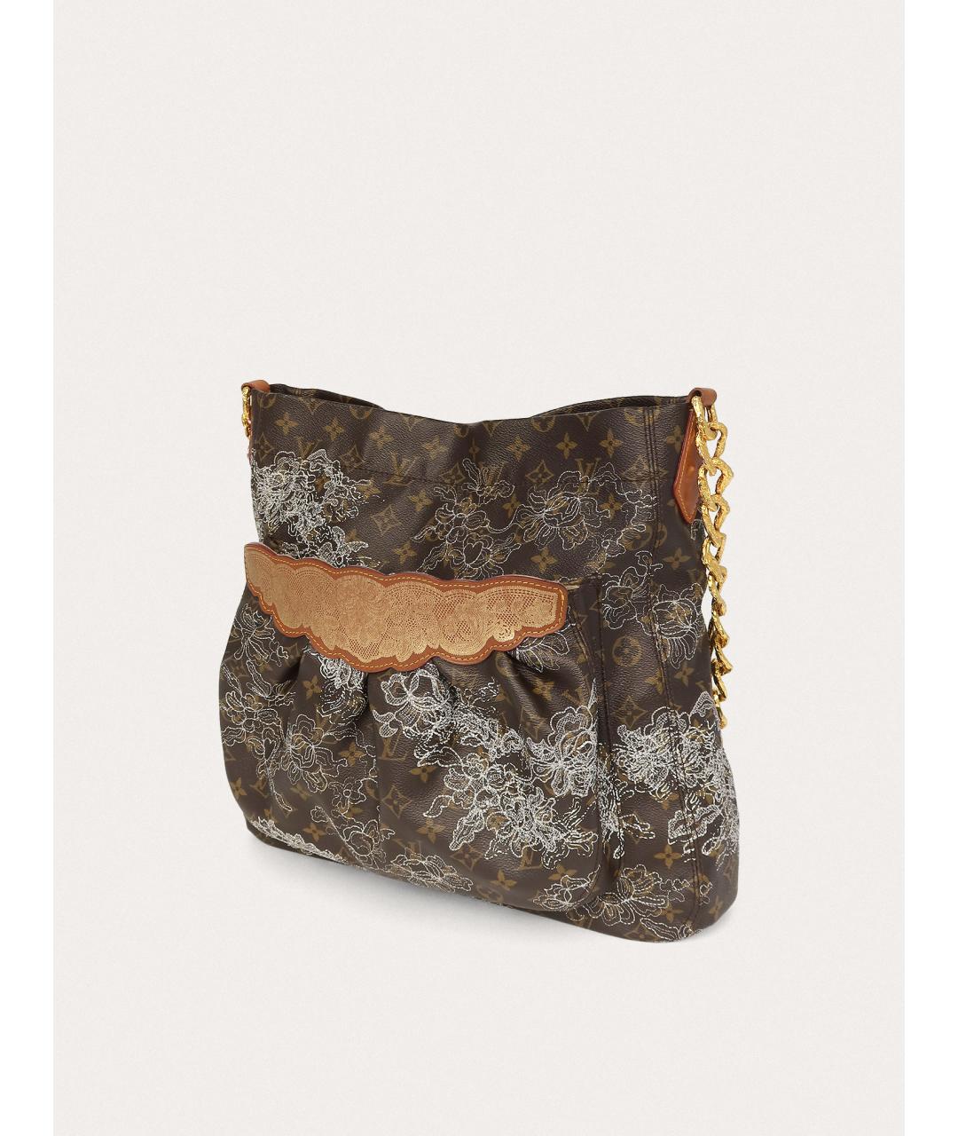 LOUIS VUITTON Коричневая сумка через плечо, фото 2