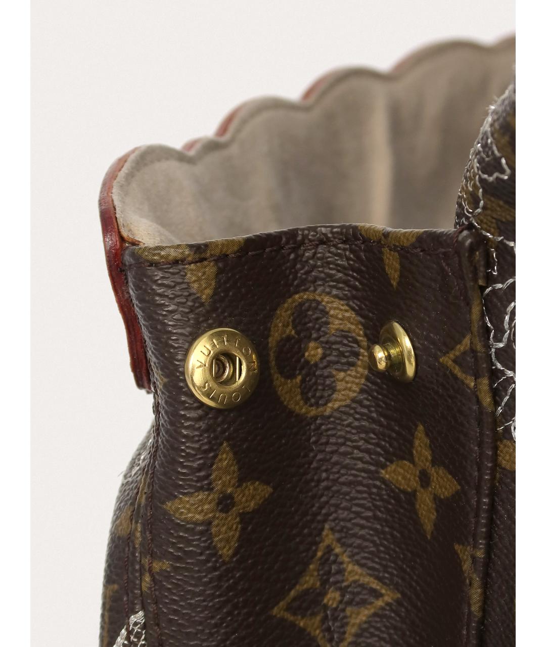 LOUIS VUITTON Коричневая сумка через плечо, фото 7