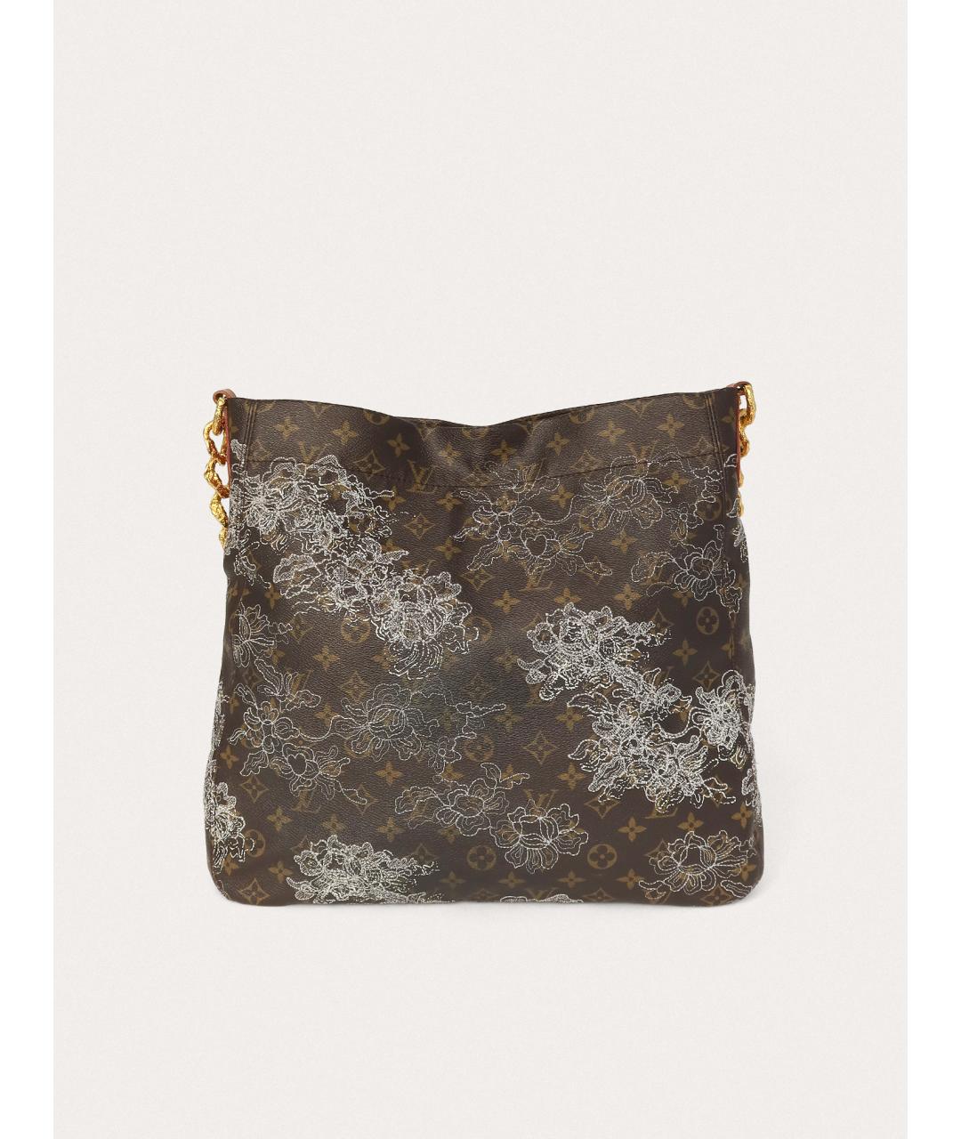 LOUIS VUITTON Коричневая сумка через плечо, фото 3