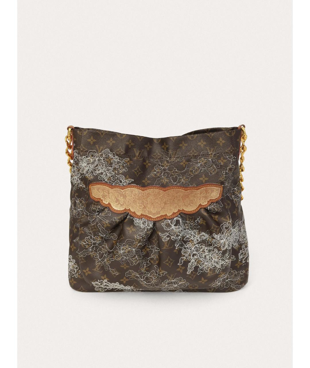 LOUIS VUITTON Коричневая сумка через плечо, фото 9