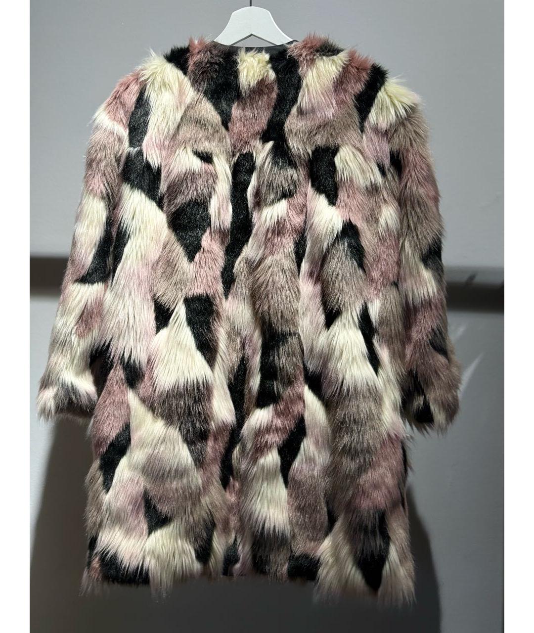 NINA RICCI Мульти меховая шуба, фото 2