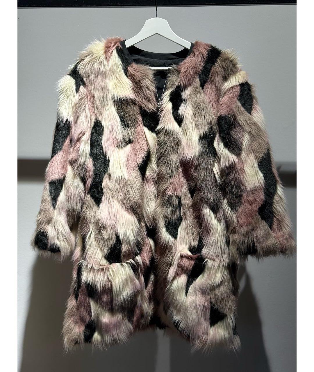 NINA RICCI Мульти меховая шуба, фото 6