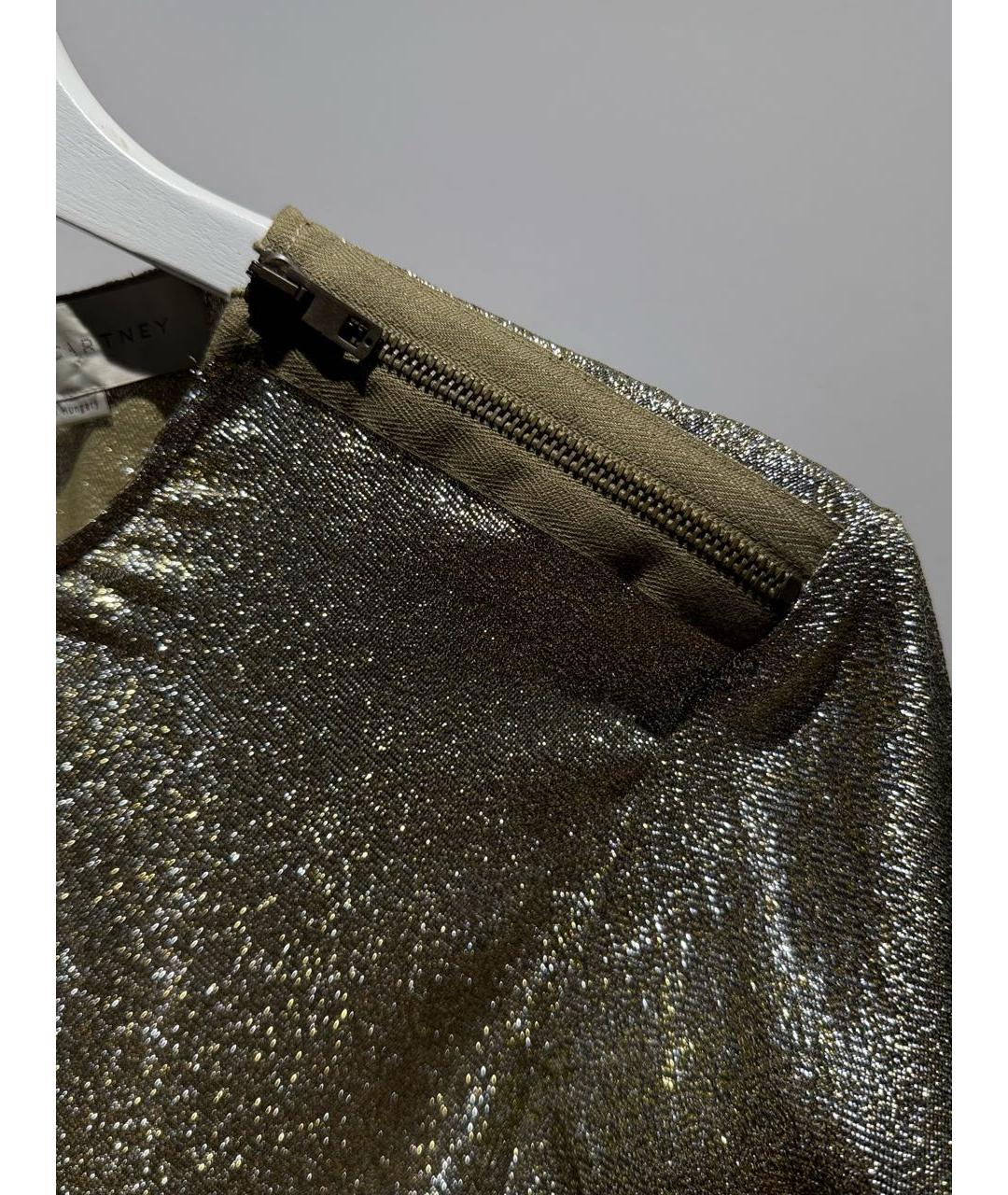 STELLA MCCARTNEY Золотая блузы, фото 3