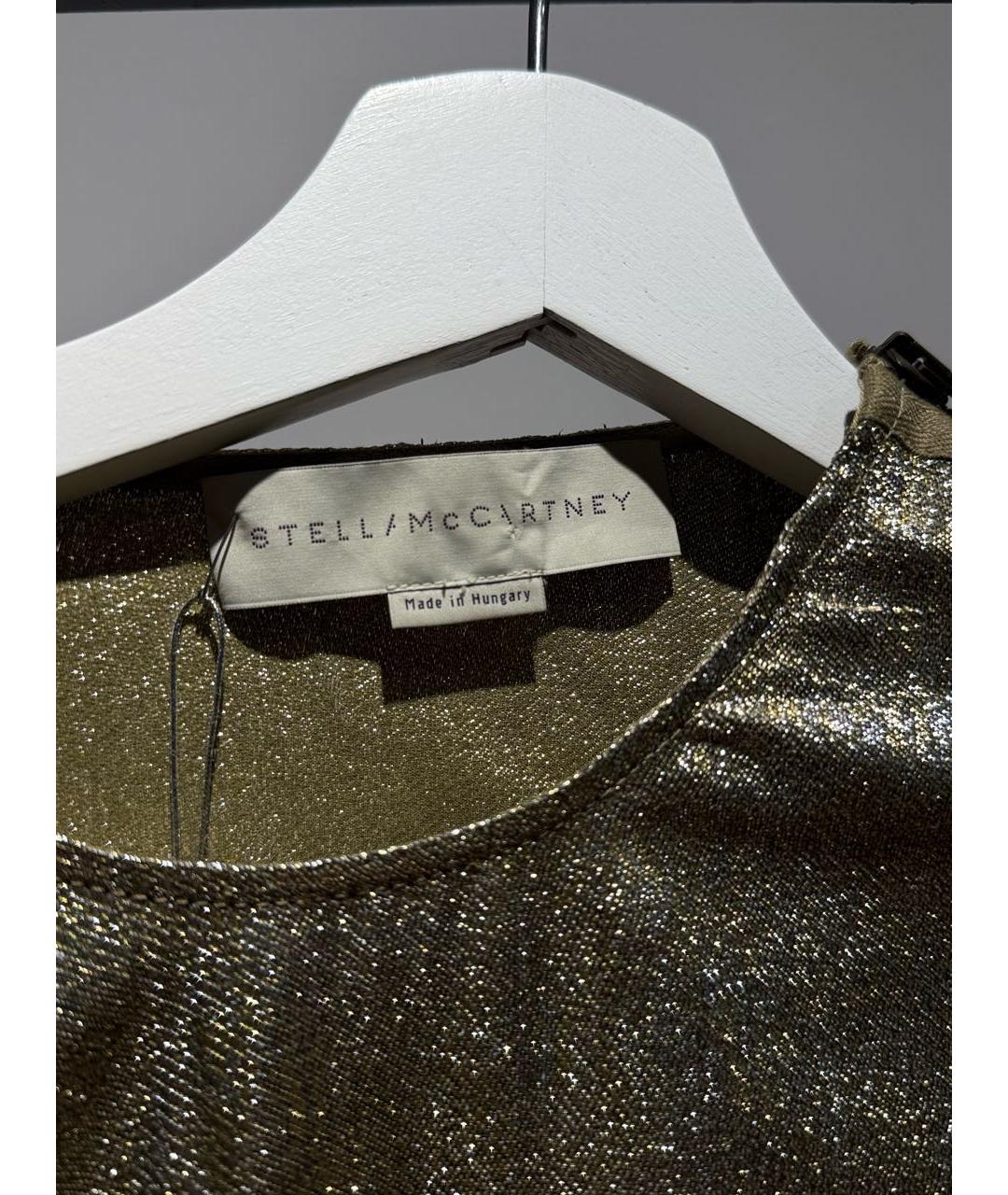 STELLA MCCARTNEY Золотая блузы, фото 4