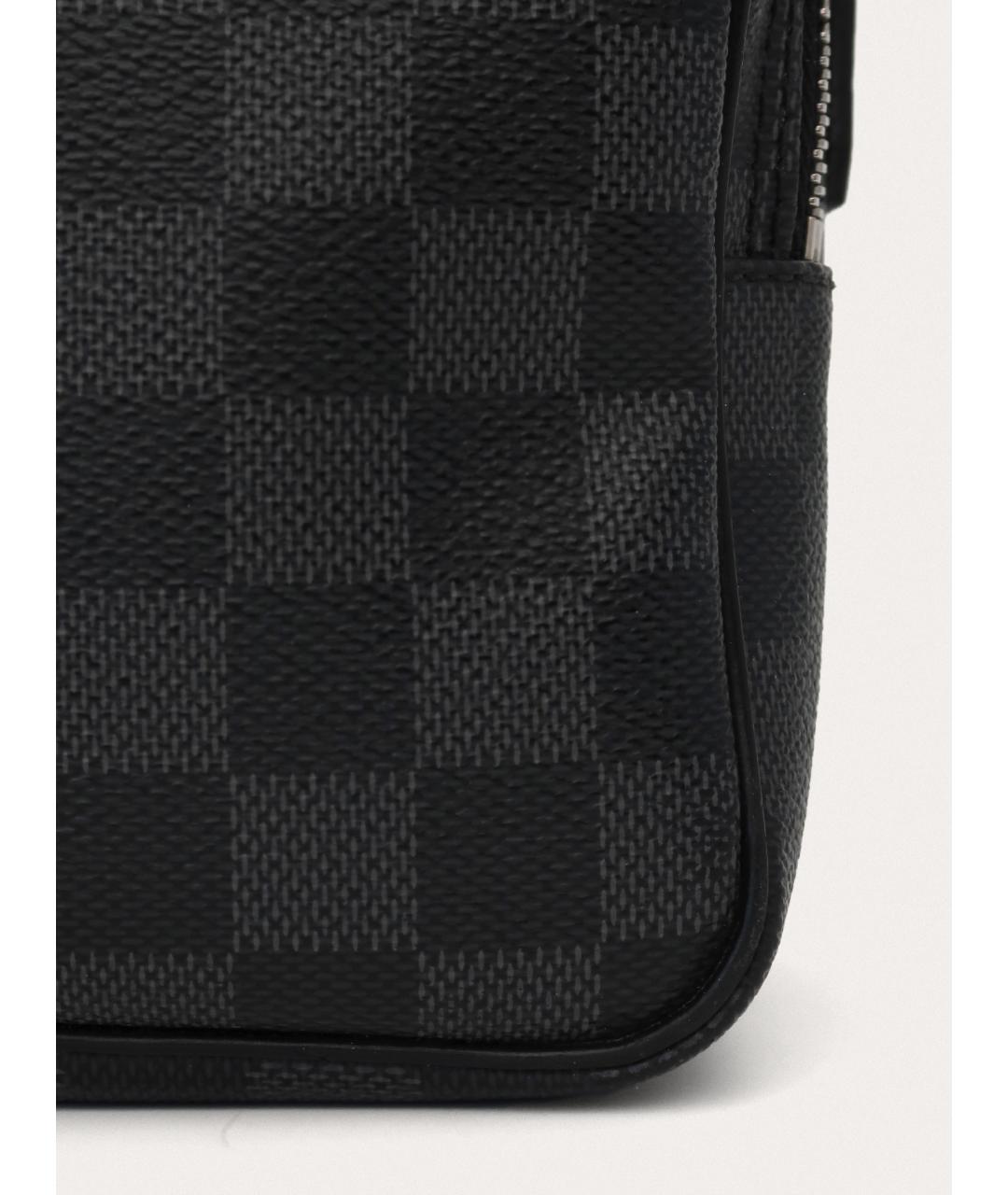 LOUIS VUITTON Черная сумка на плечо, фото 6
