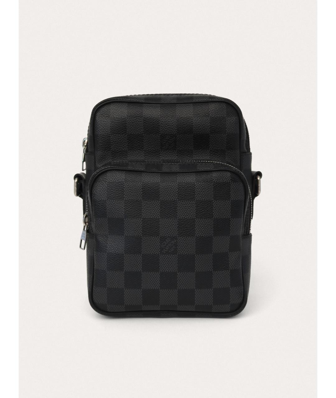LOUIS VUITTON Черная сумка на плечо, фото 9
