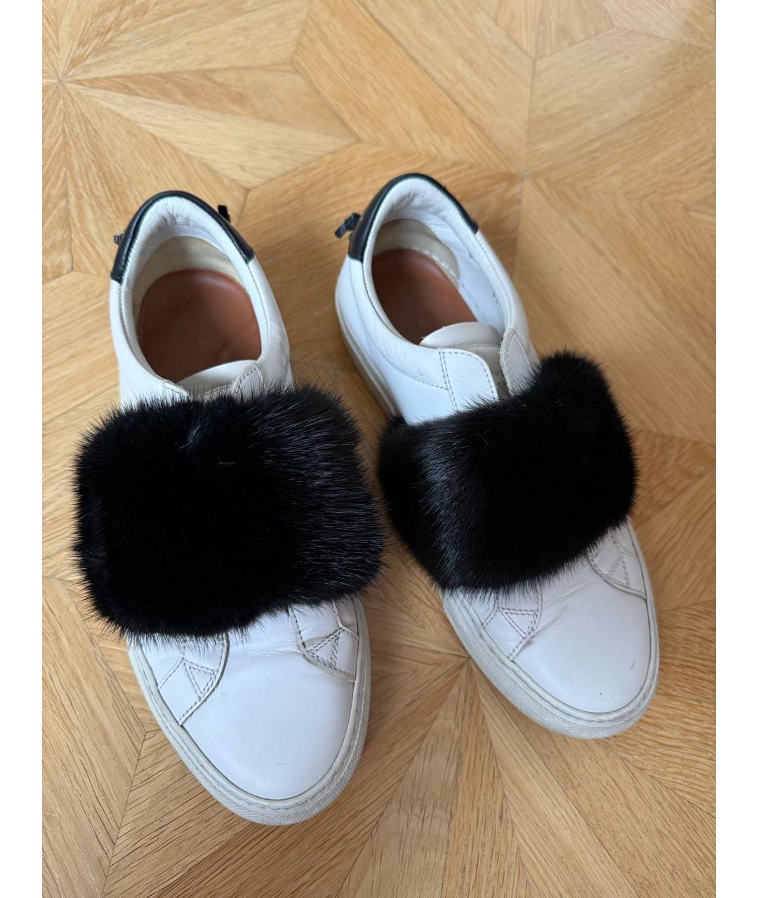 GIVENCHY Белые кожаные кеды, фото 7