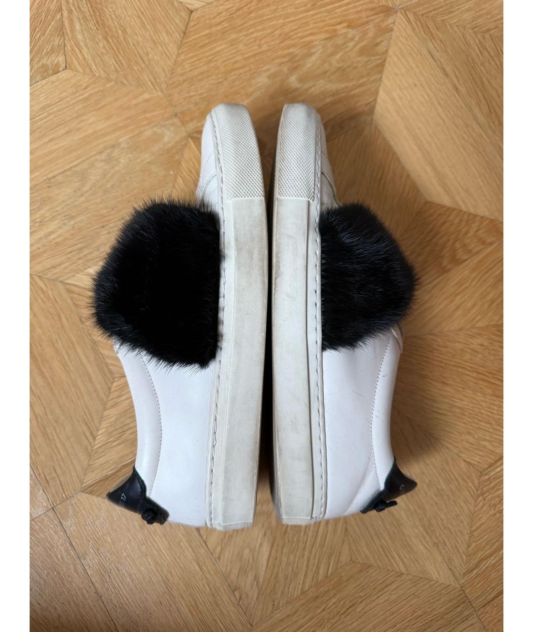 GIVENCHY Белые кожаные кеды, фото 3