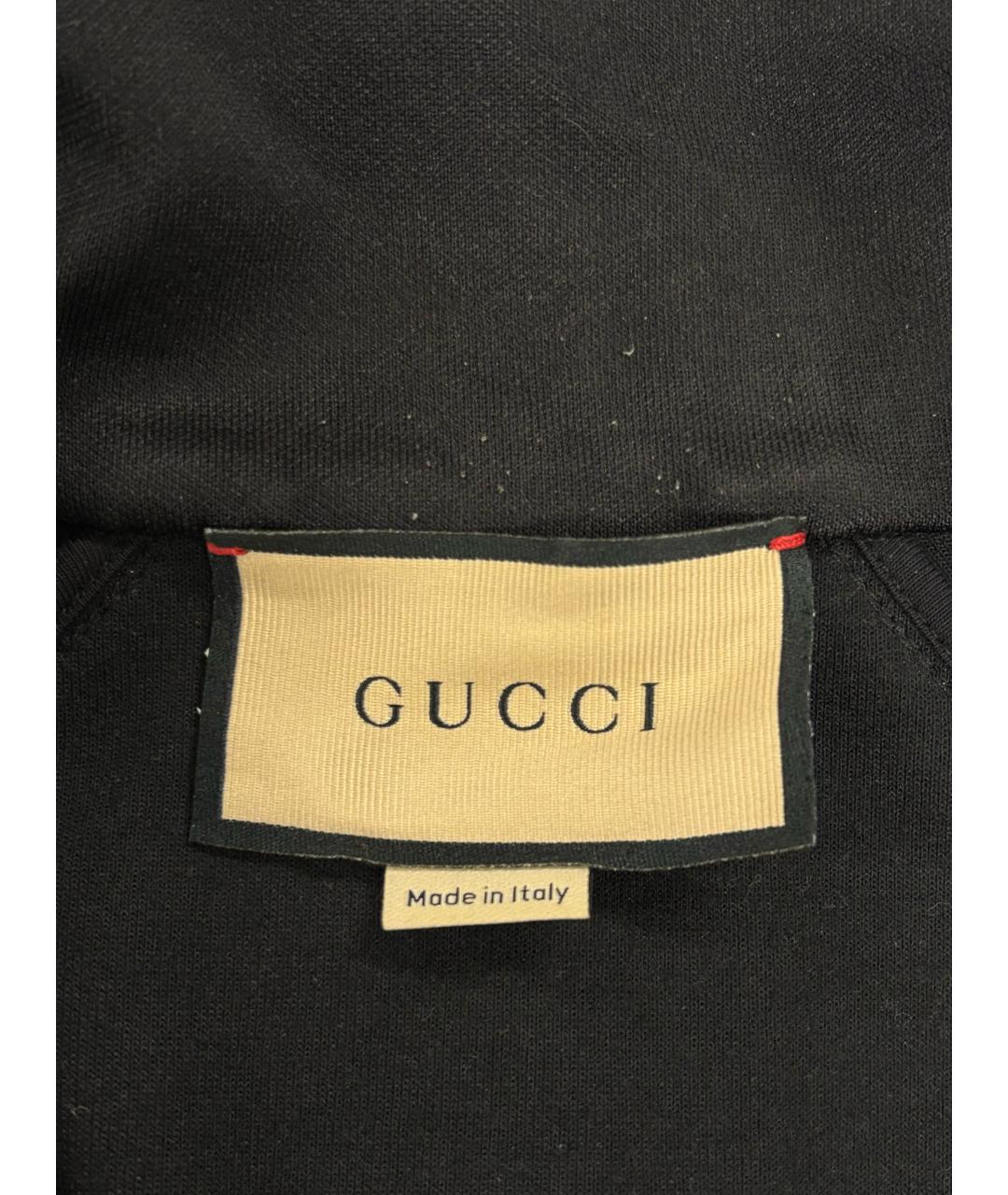 GUCCI Черный хлопковый спортивный костюм, фото 7