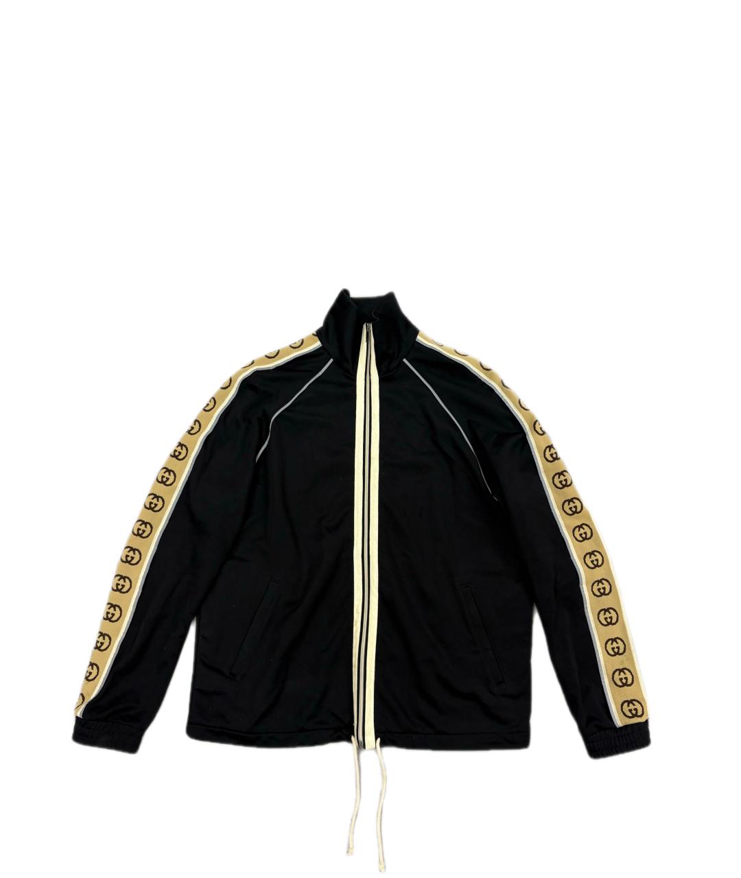 GUCCI Черный хлопковый спортивный костюм, фото 10