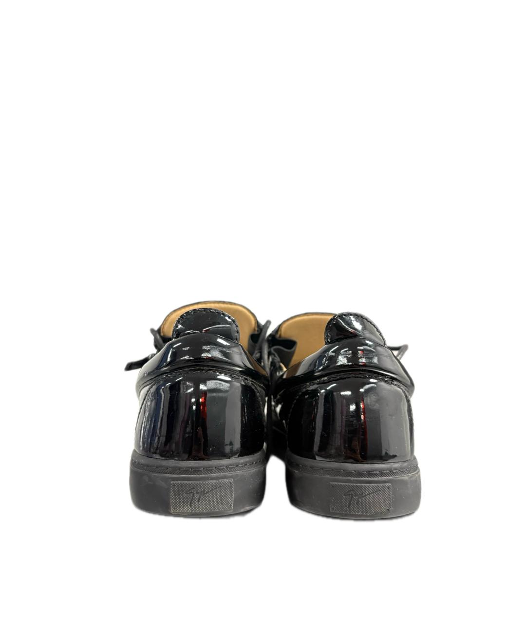 GIUSEPPE ZANOTTI DESIGN Черные низкие кроссовки / кеды, фото 3