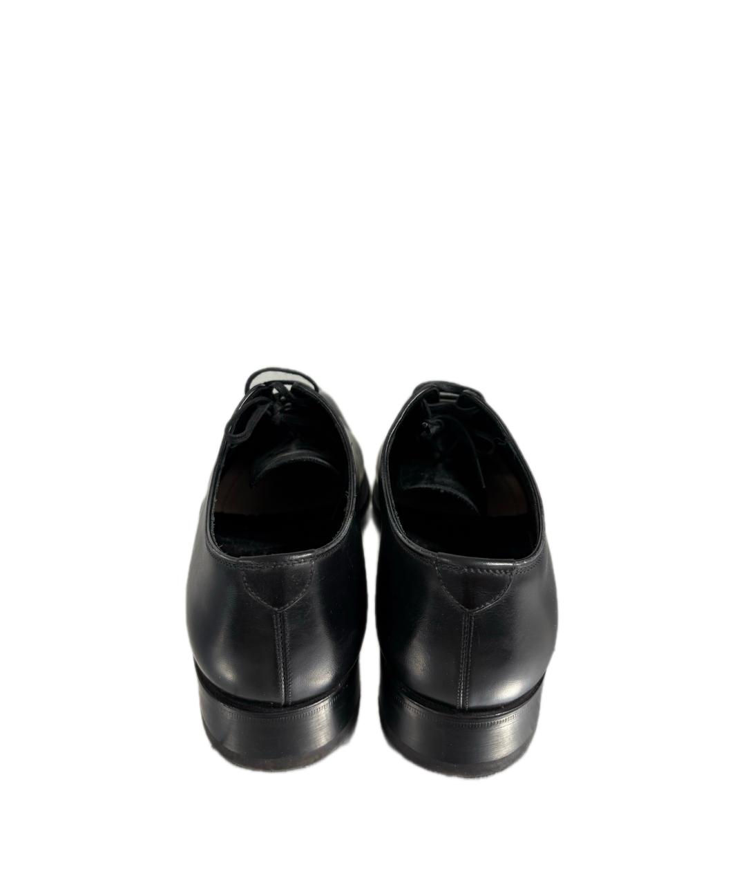 TOM FORD Черные кожаные туфли, фото 4