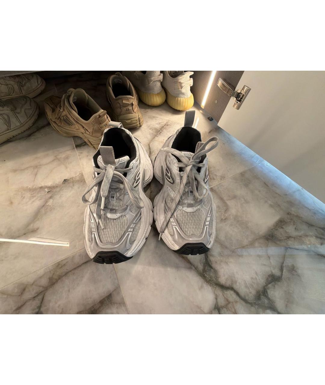 BALENCIAGA Серые кроссовки, фото 2