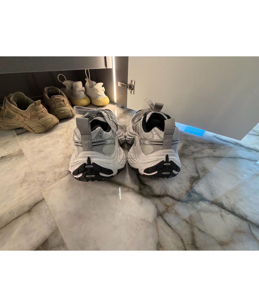 BALENCIAGA Серые кроссовки, фото 4