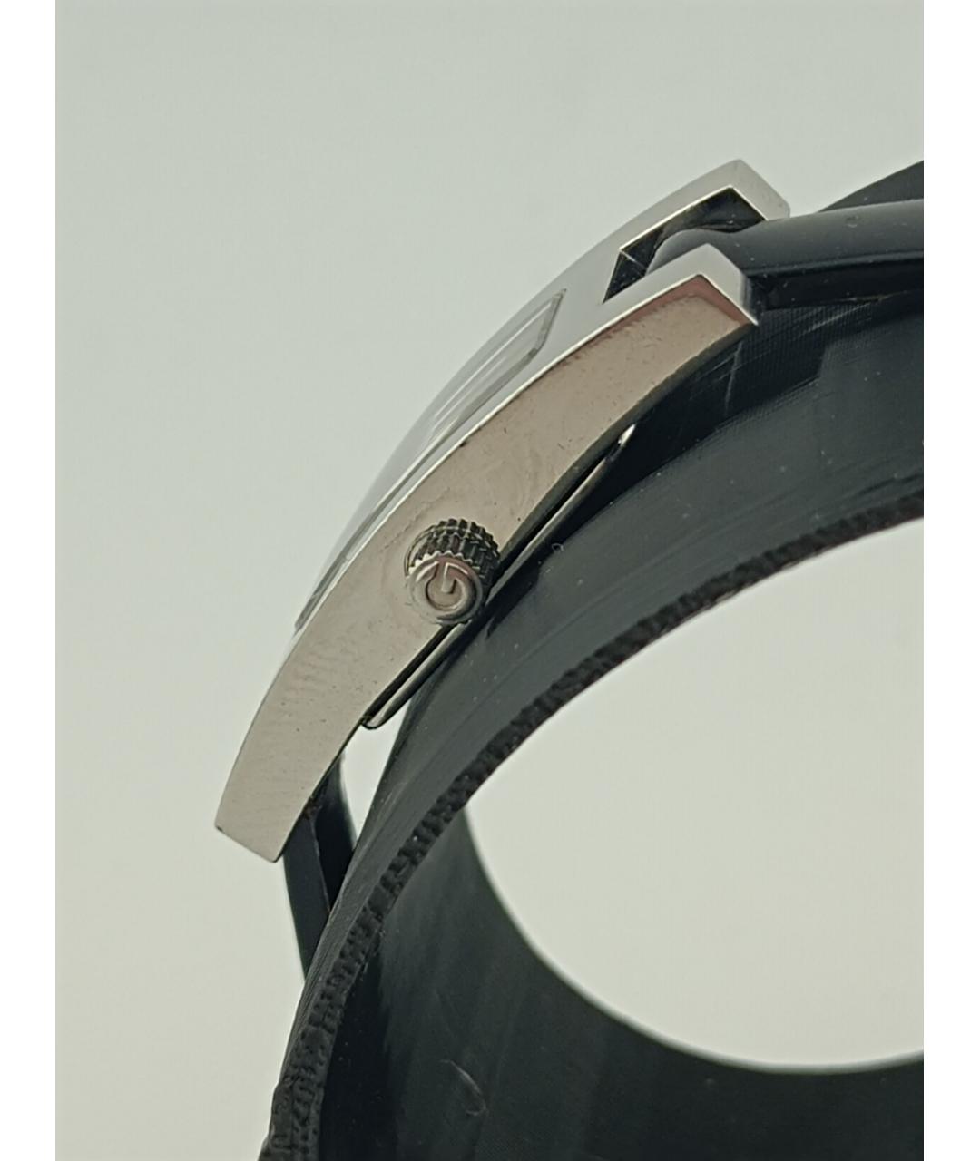 GUCCI Серебряные металлические часы, фото 5