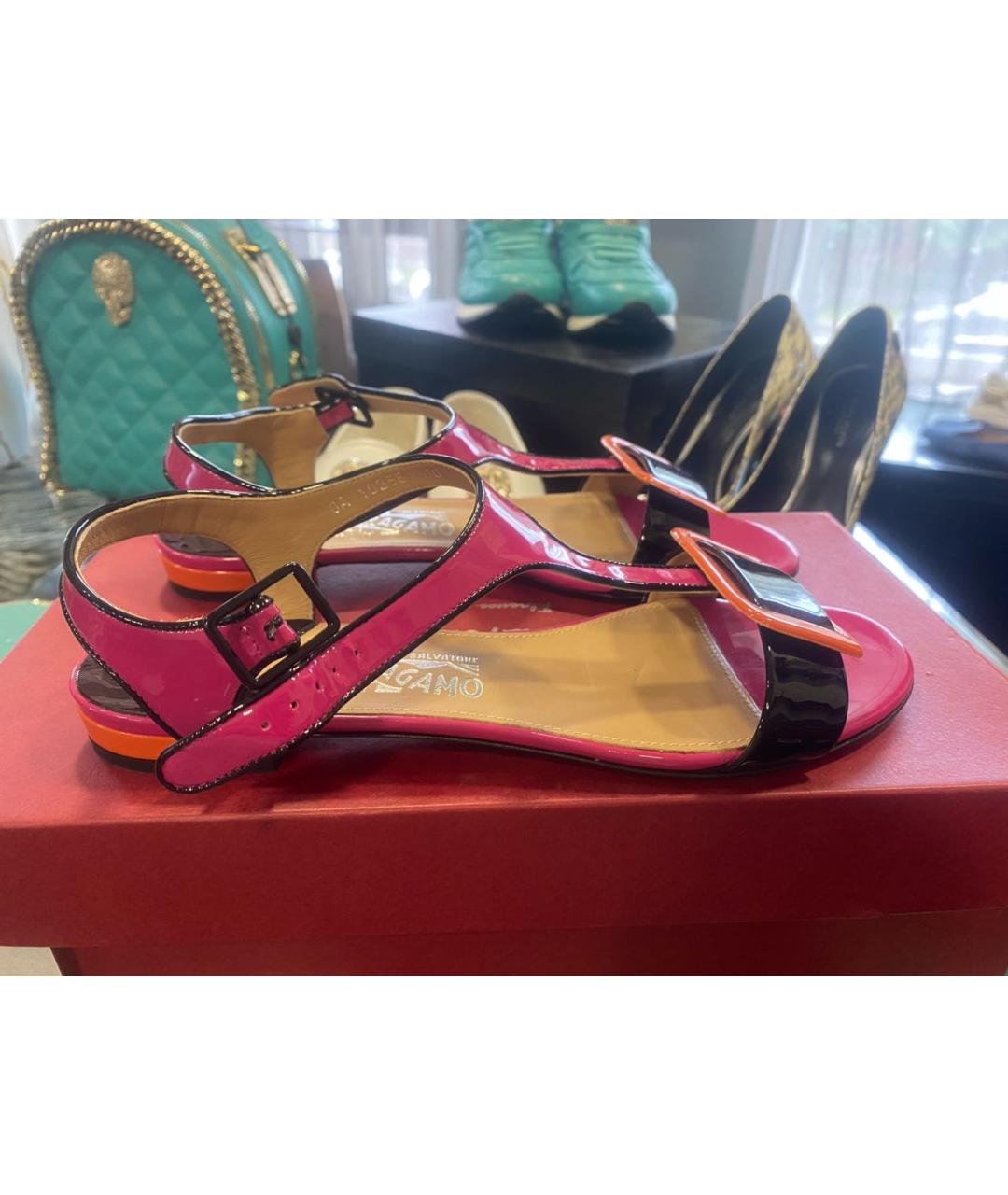 FERRAGAMO Сандалии, фото 6