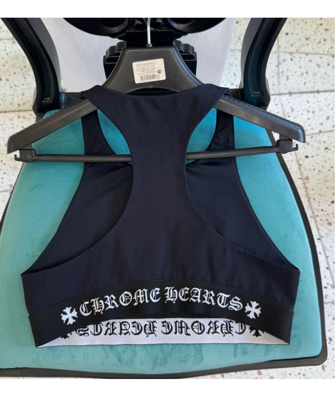 CHROME HEARTS Черная майка, фото 2