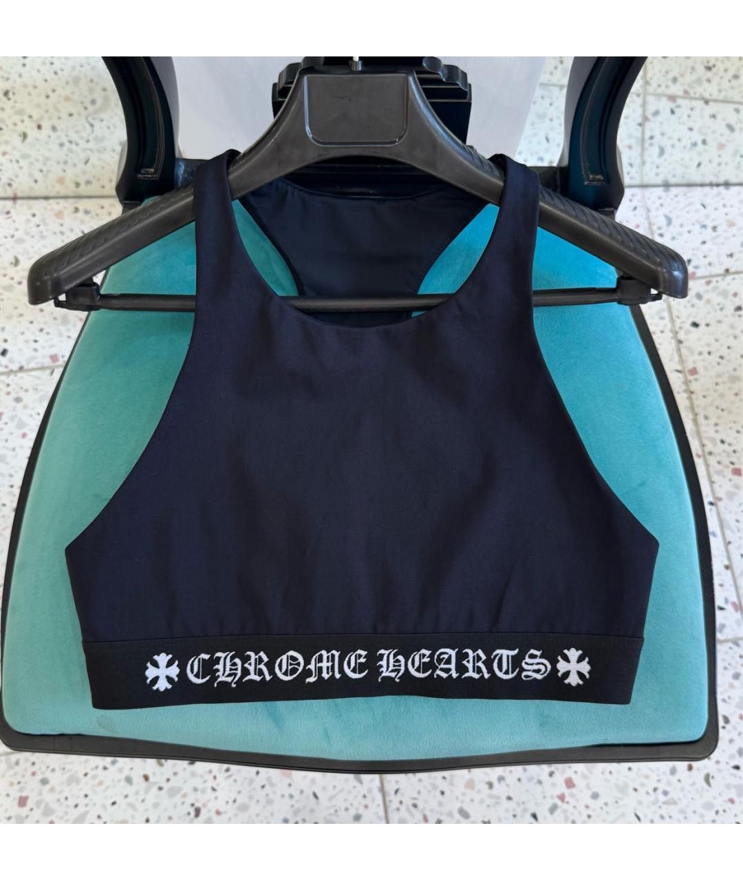 CHROME HEARTS Черная майка, фото 8