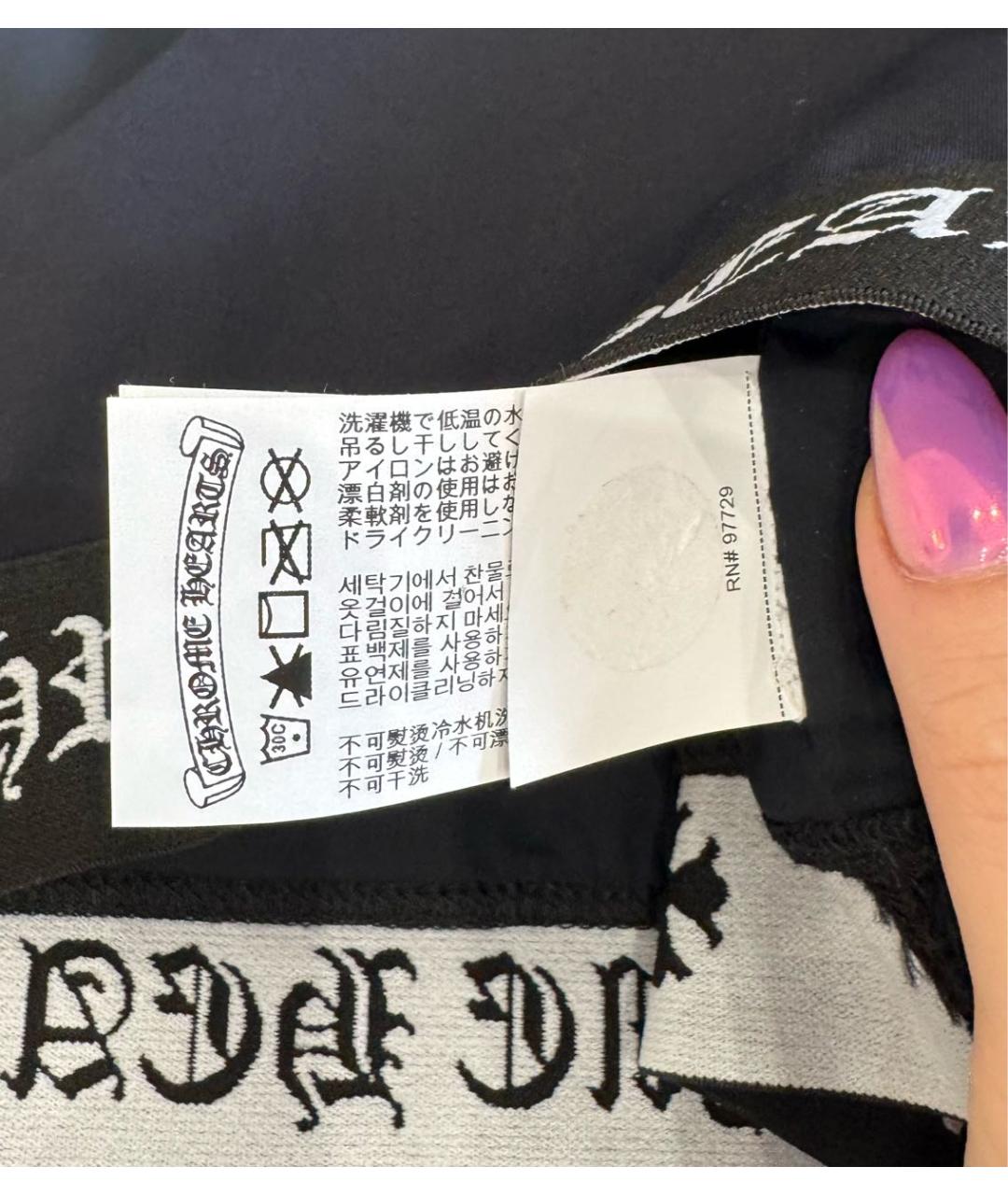 CHROME HEARTS Черная майка, фото 3