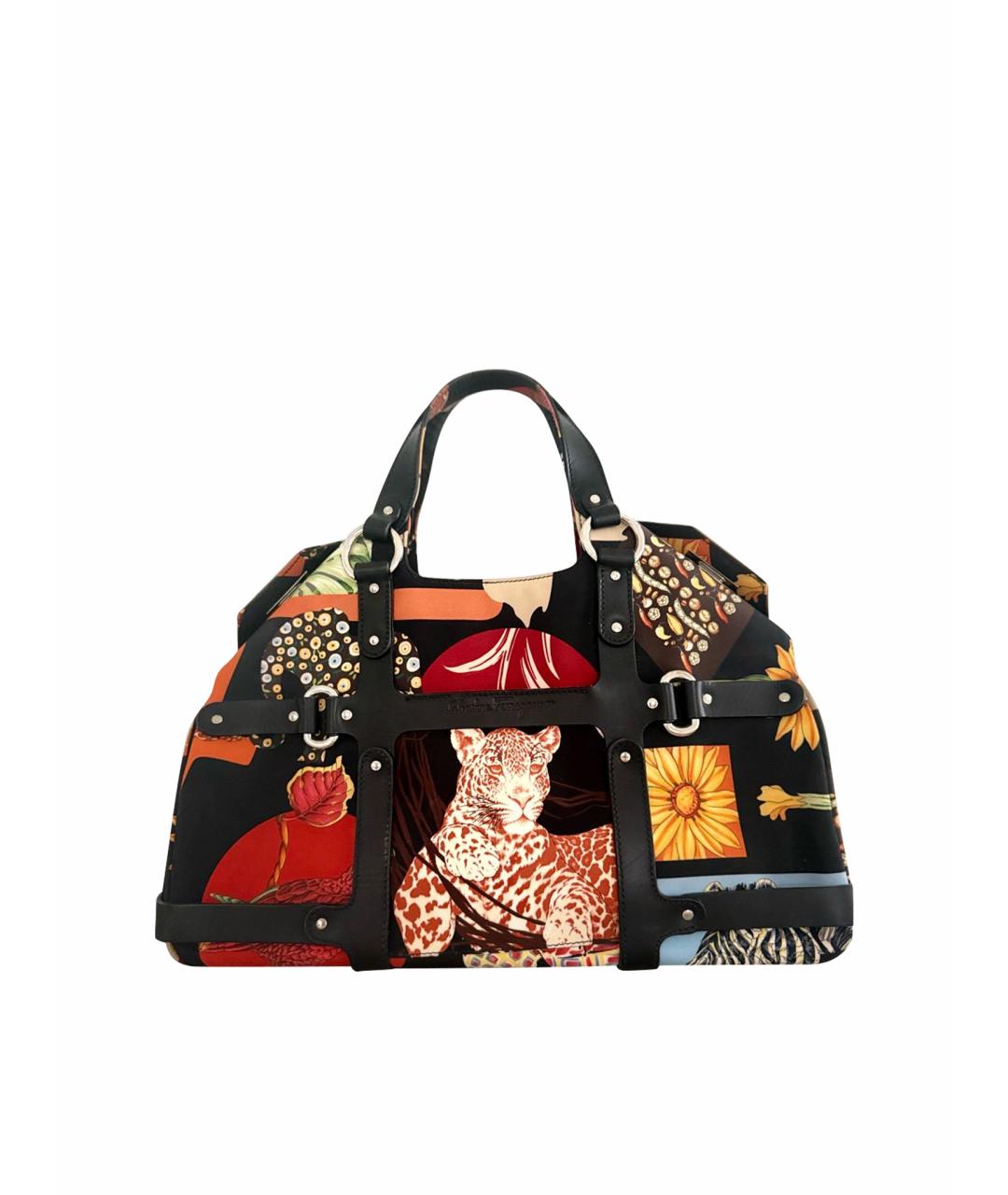 FERRAGAMO Мульти нейлоновая сумка с короткими ручками, фото 1