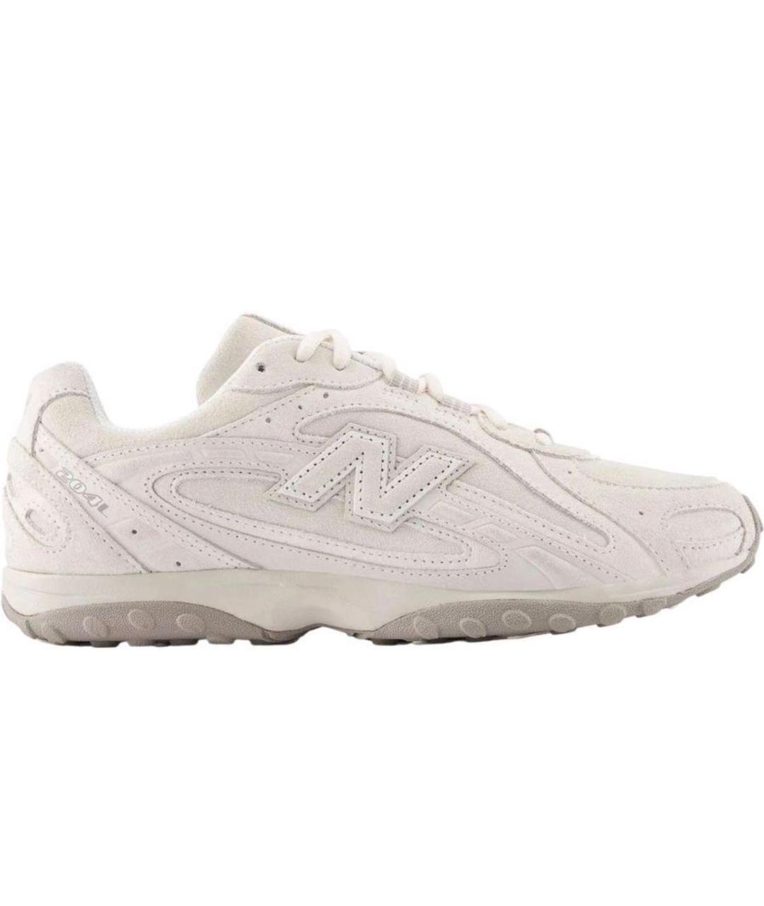 NEW BALANCE Бежевые кожаные кроссовки, фото 9