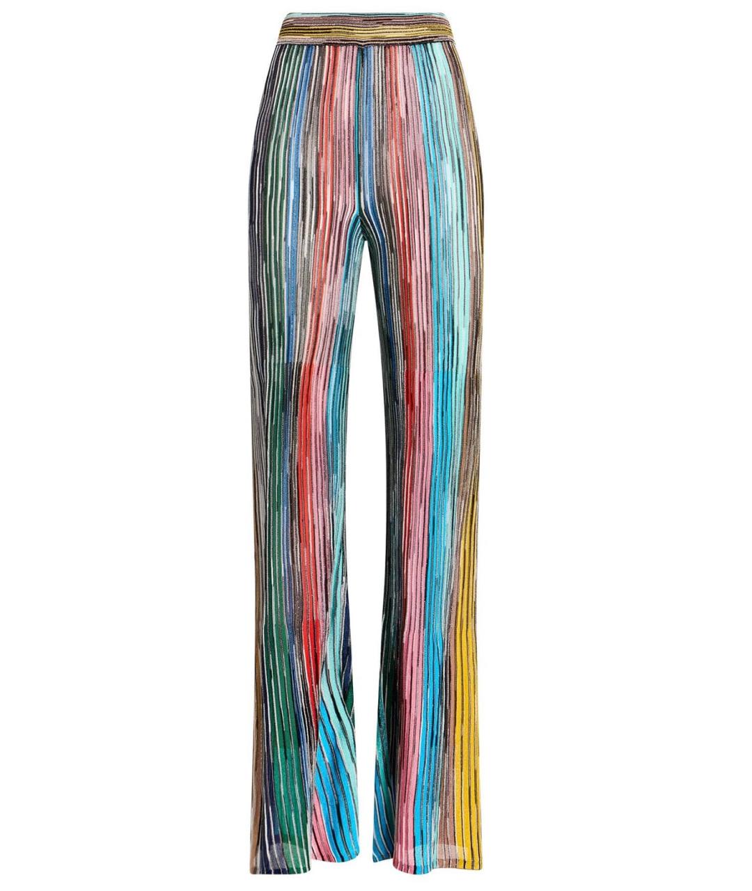 MISSONI Мульти вискозные прямые брюки, фото 6