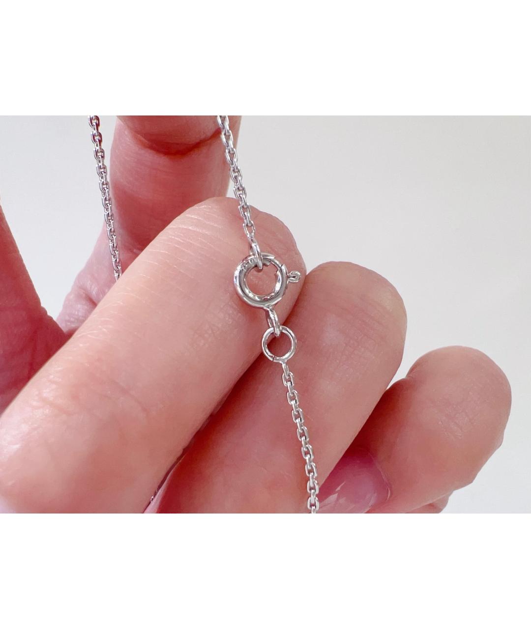 LOUIS VUITTON Серебряное колье из белого золота, фото 5
