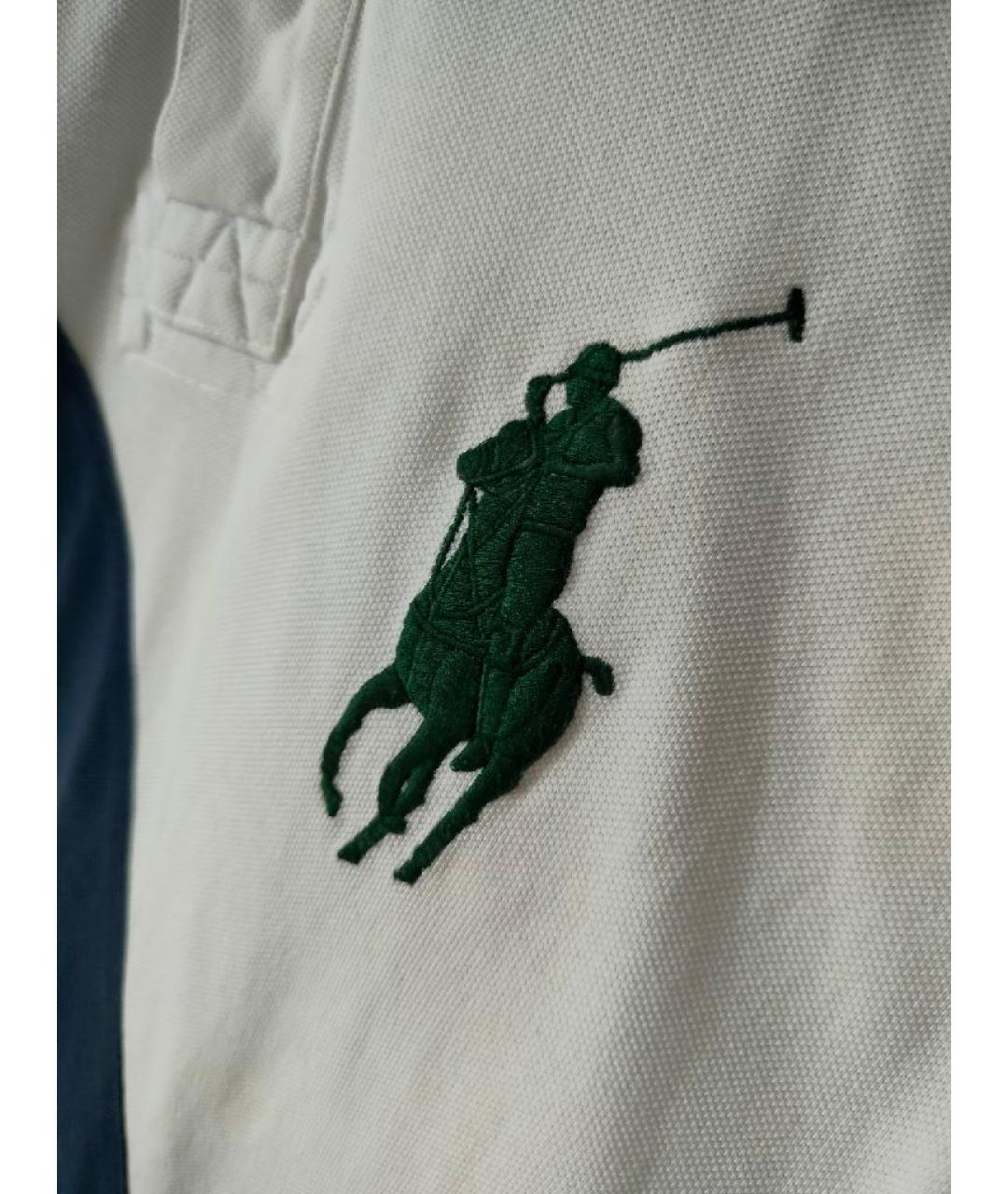 POLO RALPH LAUREN Мульти хлопковое поло с коротким рукавом, фото 3