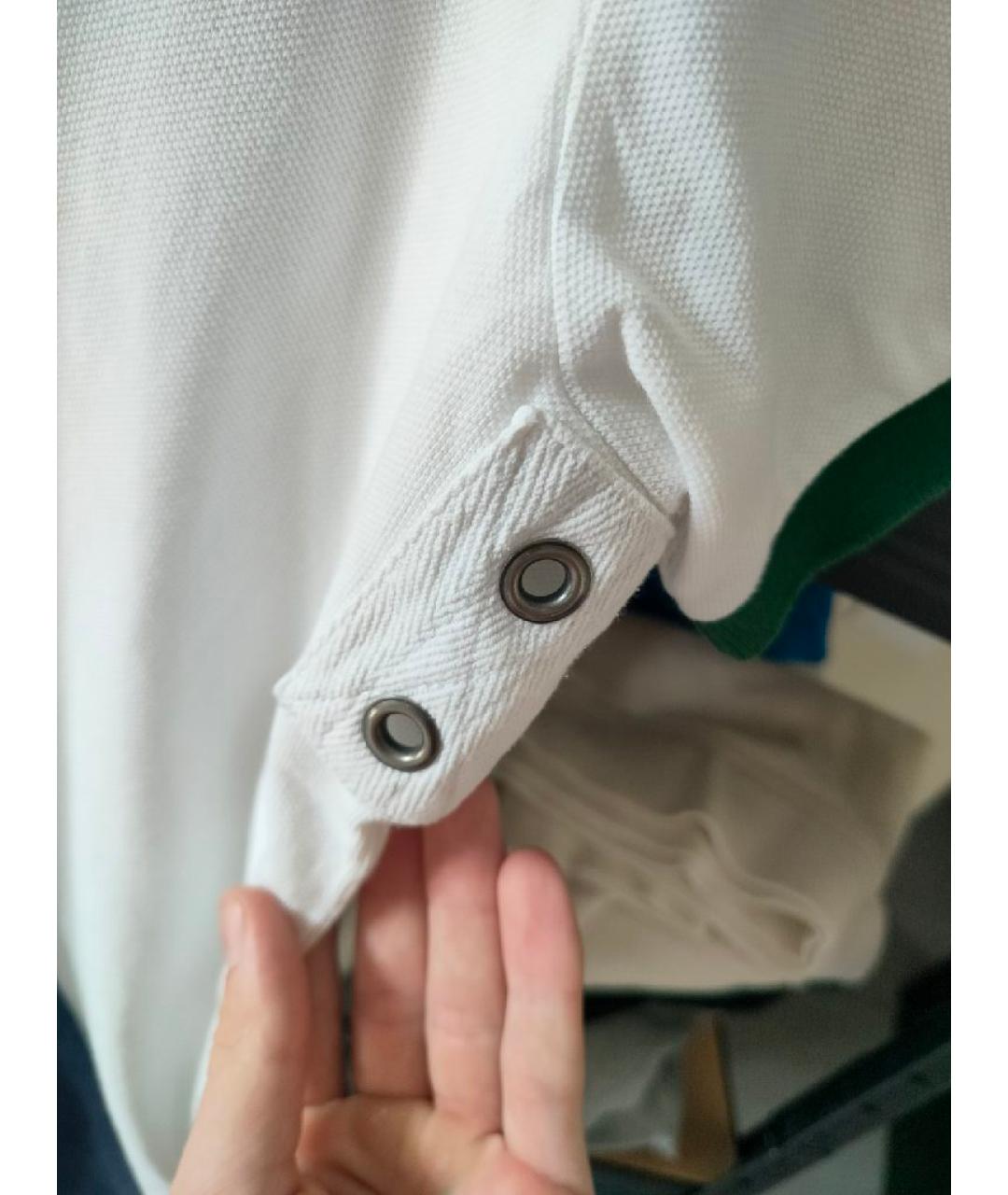POLO RALPH LAUREN Мульти хлопковое поло с коротким рукавом, фото 4