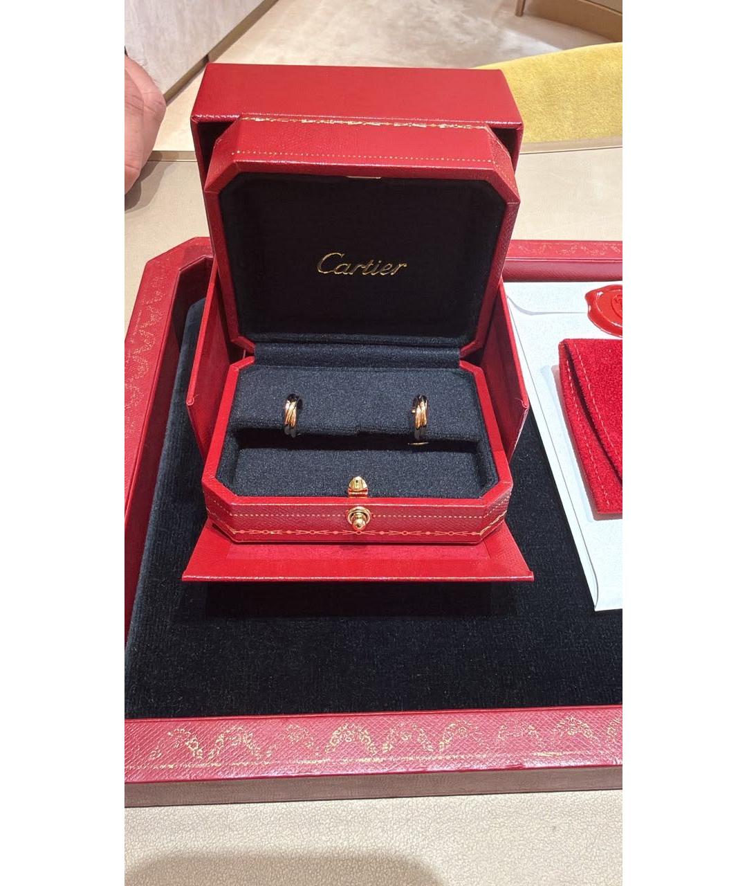 CARTIER Мульти серьги из белого золота, фото 2