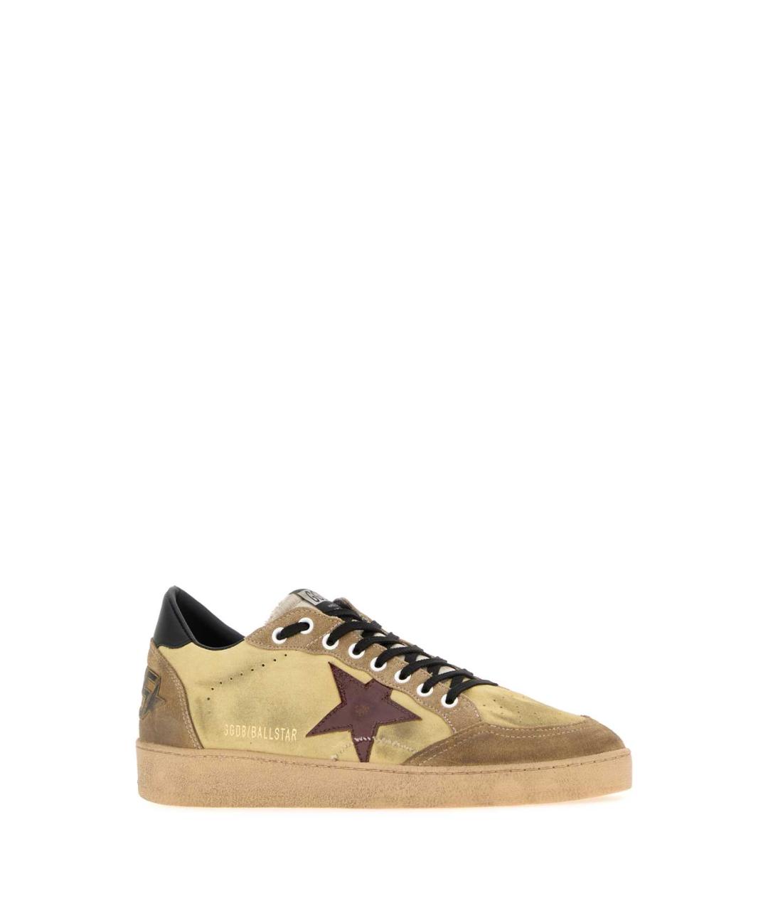 GOLDEN GOOSE Мульти кожаные низкие кроссовки / кеды, фото 2
