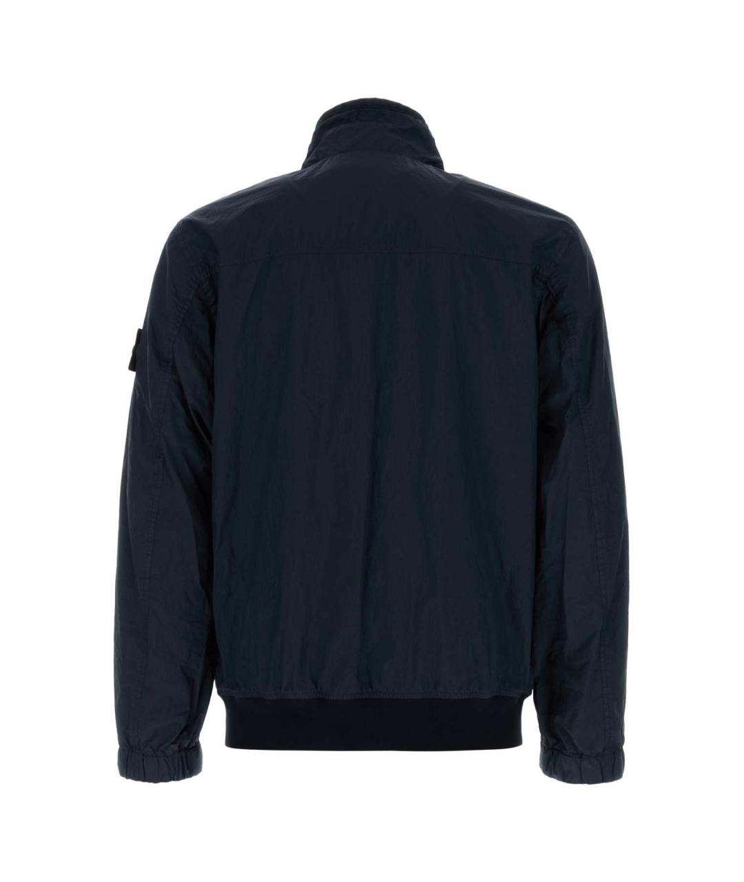 STONE ISLAND Синяя полиамидовая куртка, фото 2