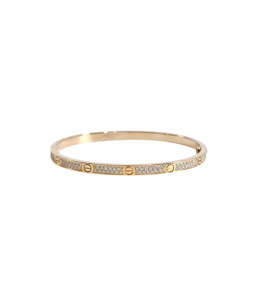 CARTIER Золотой браслет из желтого золота, фото 1