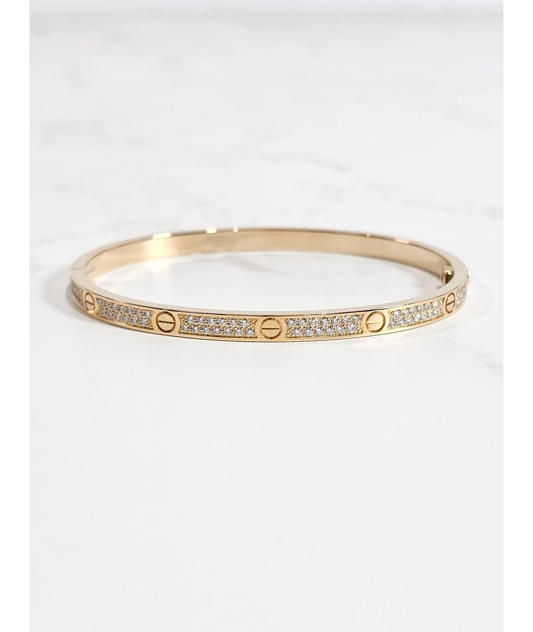 CARTIER Золотой браслет из желтого золота, фото 2