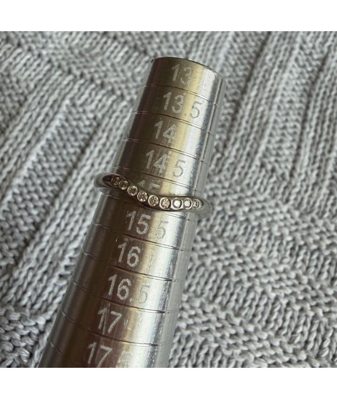 TIFFANY&CO Серое платиновое кольцо, фото 6