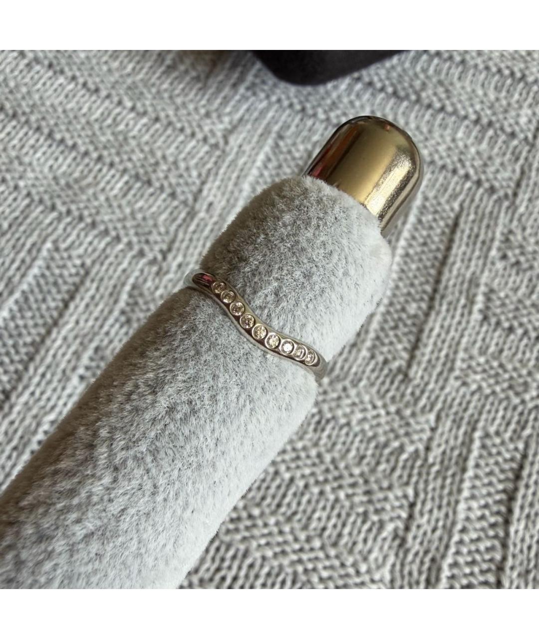 TIFFANY&CO Серое платиновое кольцо, фото 3