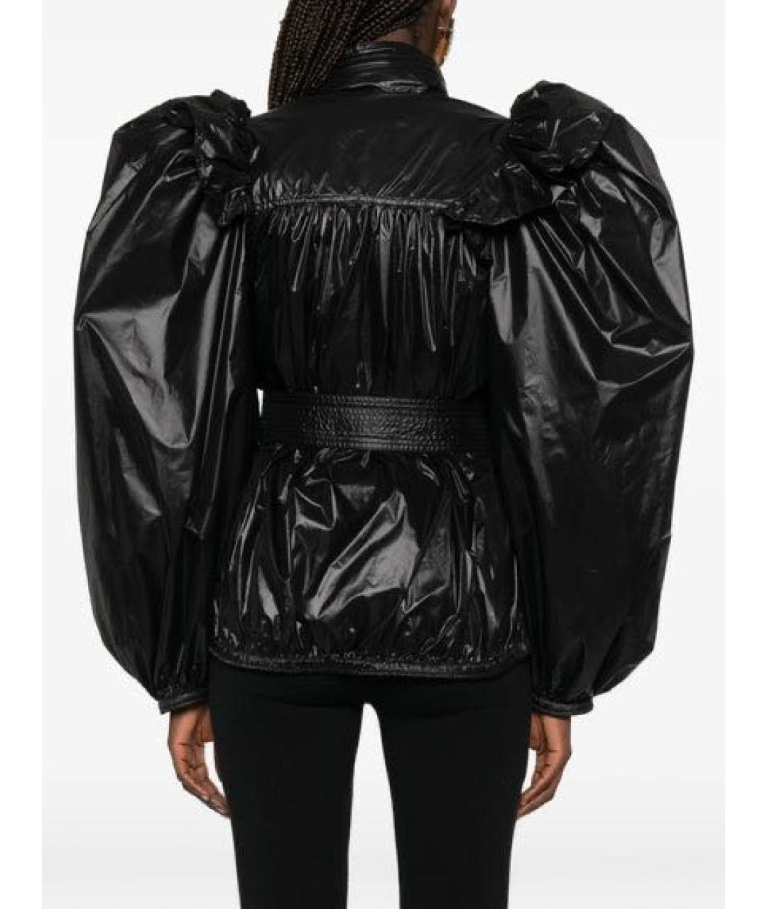 SAINT LAURENT Черная полиамидовая куртка, фото 7